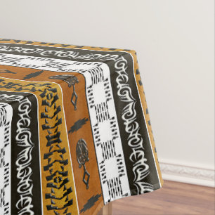Mantel Rayas tribales africanas étnicas