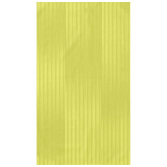 Mantel Rayas Verticales Amarillo Chartreuse Verde (Anverso)