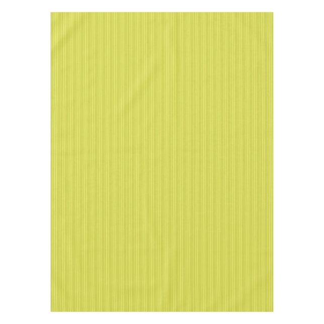 Mantel Rayas Verticales Amarillo Chartreuse Verde (Anverso)