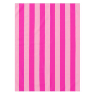 Mantel Rayas verticales rosadas calientes