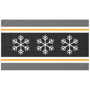 Mantel Rayos nórdicos de nieve nórdicos grises festivos