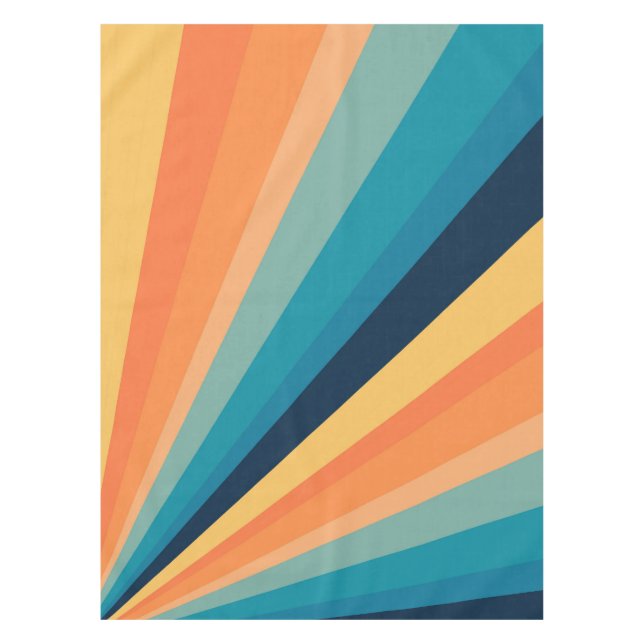 Mantel Rayos solares retro (Anverso)