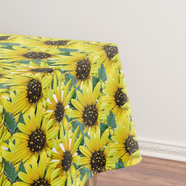 Mantel Rectángulo floral amarillo giratorio (In Situ)