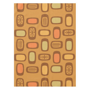 Mantel Rectángulos redondeados de MCM de medio siglo Ochr