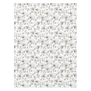 Mantel Recuento de ovejas en blanco