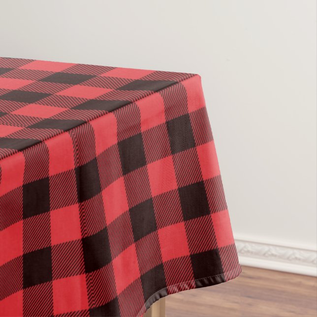 Mantel Red Buffalo Plaid (In Situ)