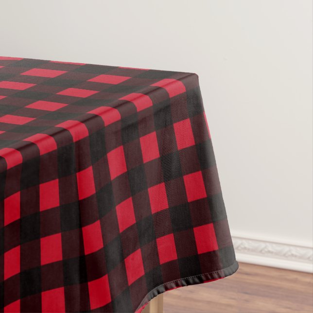 Mantel Red Buffalo Plaid (In Situ)