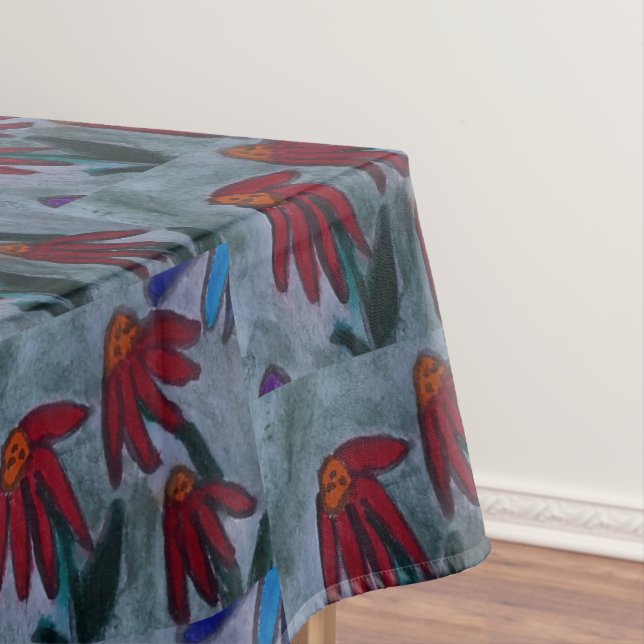 Mantel Red Daisies (In Situ)