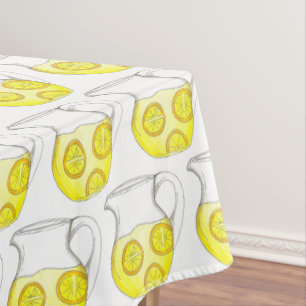 Mantel Refrescante Lemonade Amarilla Lemonade Ade Pitcher