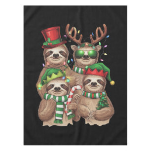 Mantel Regalo de Navidad de perezoso Feliz Slothmas Amant