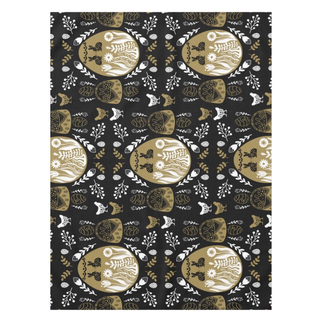 Mantel Regalo de vacaciones de Pascua de Abril (Anverso)