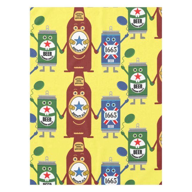 Mantel Regalos de amantes de las cervezas originales (Anverso)