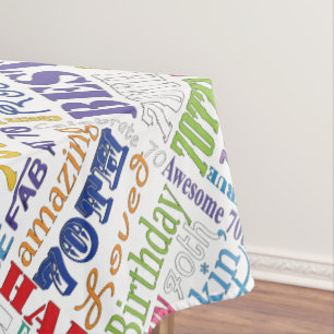 Mantel Regalos Especiales Y Especiales De La Fiesta De Cu