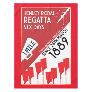 Mantel Regata del río Támesis británico