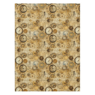 Mantel Reloj de vapor de grano rugoso (5)