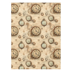 Mantel Reloj de vapor de grano rugoso (6)