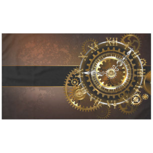 Mantel Reloj steampunk con engranajes antiguos