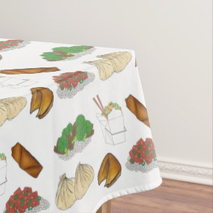 Mantel Restaurante chino de comida para llevar