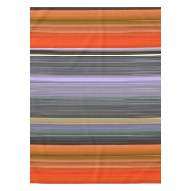 Mantel Resumen #1: Naranja y gris (Anverso)