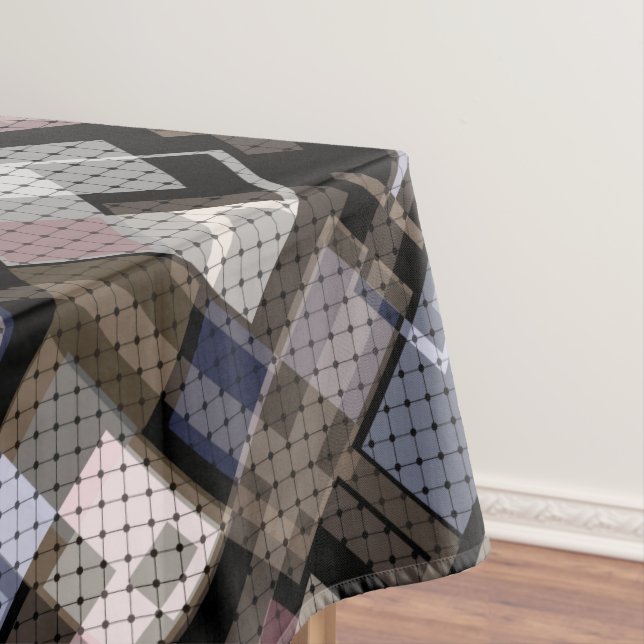 Mantel Resumen, beige, negro (In Situ)