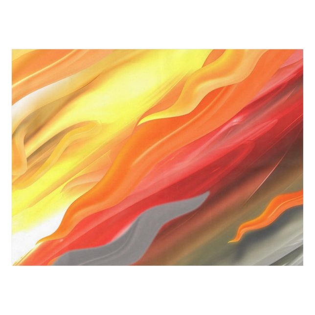 Mantel Resumen colorido (Frente (Horizontal))