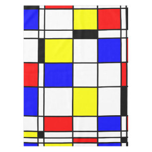 Mantel Resumen de arte moderno de Mondrian
