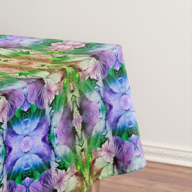 Mantel Resumen De Flor Rosa Hibiscus Dolor (In Situ)