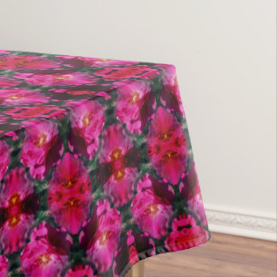 Mantel Resumen de la flor rosa rosa