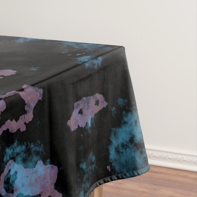 Mantel Resumen de mármol azul, gris y morado (In Situ)