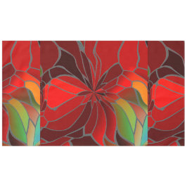 Mantel Resumen de Poinsettia Tablecloth