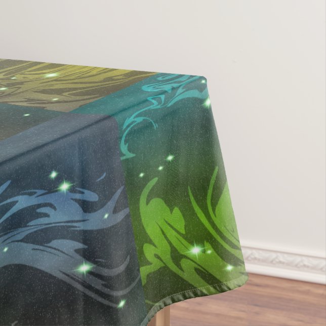 Mantel Resumen de Swirls (In Situ)