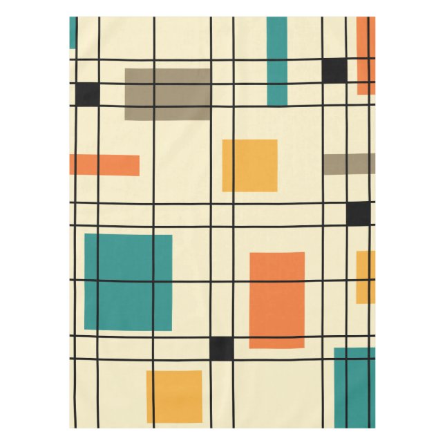 Mantel Resumen del arte de los años 1950 (Anverso)