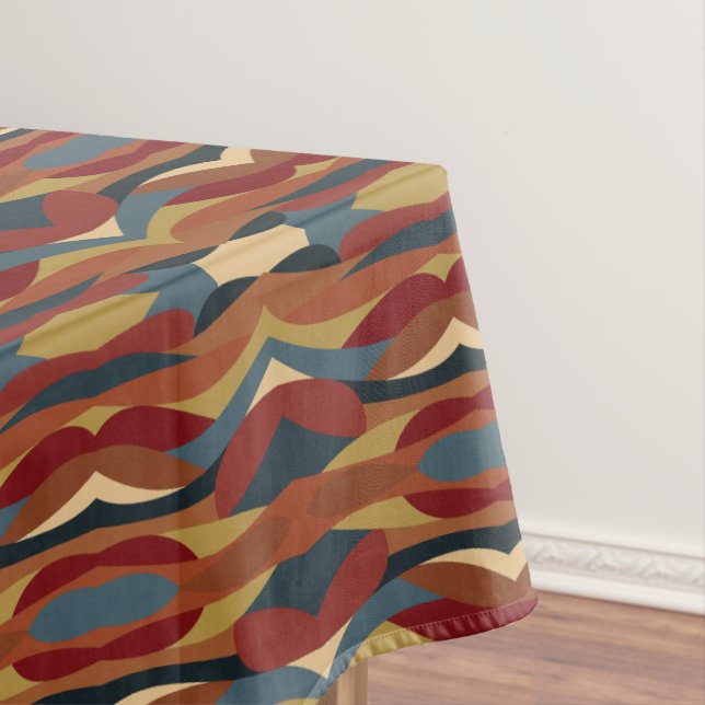 Mantel Resumen del estilo de vidrio templado geométrico o (In Situ)