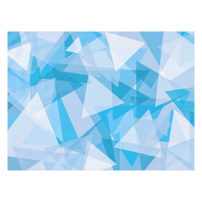 Mantel Resumen del patrón de triángulo geométrico | Mante (Frente (Horizontal))