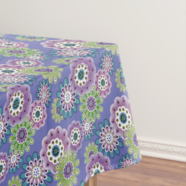 Mantel Resumen divertido personalizados flores niños flor (In Situ)