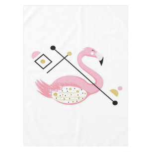 Mantel Resumen Flamingo Rosa   Amantes divertidos de Flam