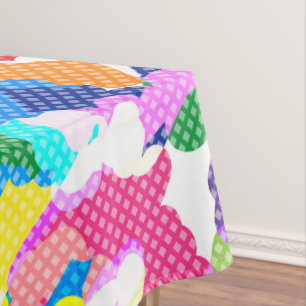 Mantel Resumen multicolor brillante