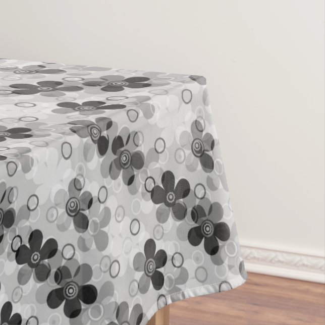 Mantel Resumen niños lindos flores personalizados florale (In Situ)