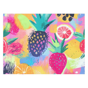Mantel Resumen Paraíso Fiesta de Fruta Tropical