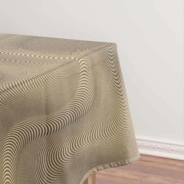 Mantel Resumen Tablilla de Olas de Oro (In Situ)