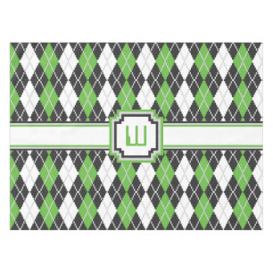 Mantel Retro Argyle Tablecloth