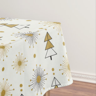 Mantel “Retro Christmas Trees   Mid Century Modern