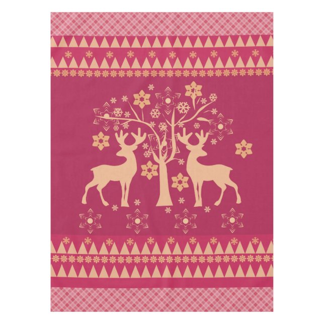 Mantel Retro de jaulas (Anverso)