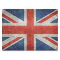 Mantel retro del estilo de la bandera británica