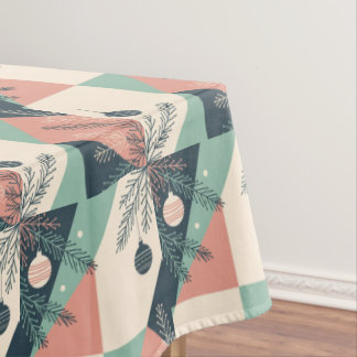 Mantel Retro Geometric Mid Century Christmas