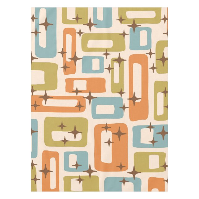 Mantel Retro Mid Century Moderno (Anverso)