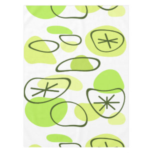 Mantel Retro Resumen Art Rocks Chartreuse