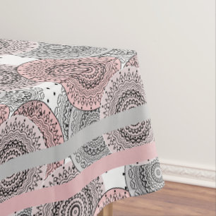Mantel Retro, retro, azul y rosa, elegante