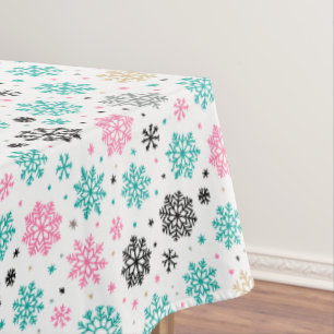 Mantel Retro Snowflakes