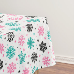 Mantel Retro Snowflakes